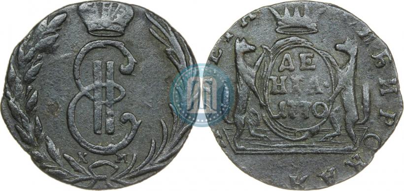 Фото Денга 1770 года КМ 