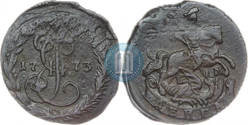 Фото Денга 1773 года ЕМ 