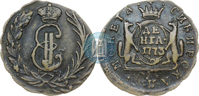 Фото Денга 1773 года КМ 