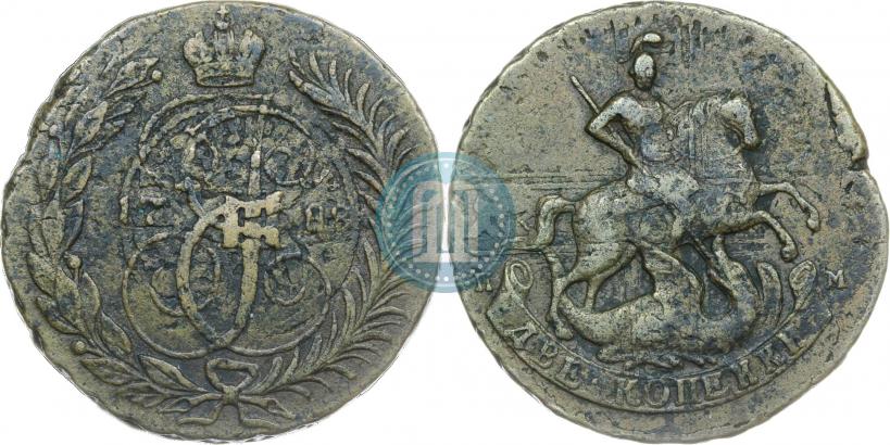 Фото 2 копейки 1788 года ТМ 