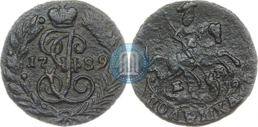 Фото Полушка 1789 года ЕМ 