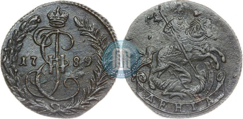 Фото Денга 1789 года КМ 