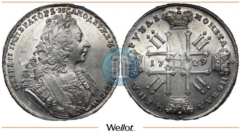 Picture 1 rouble 1729 year  "Type of 1729"