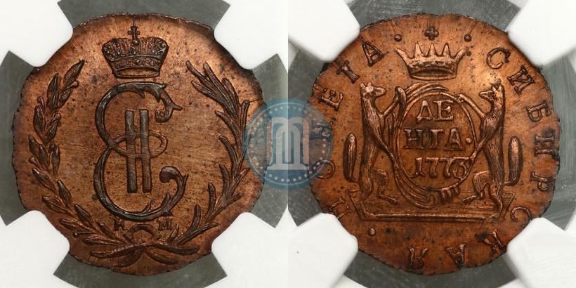 Фото Денга 1773 года КМ 
