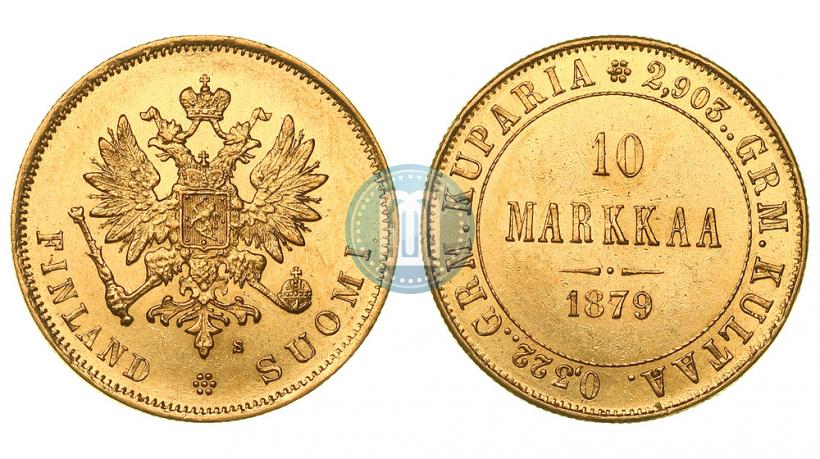 Фото 10 марок 1879 года S 