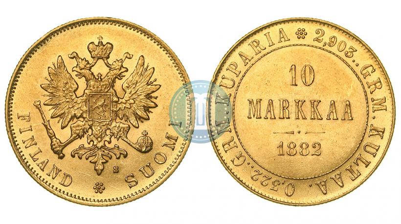 Фото 10 марок 1882 года S 