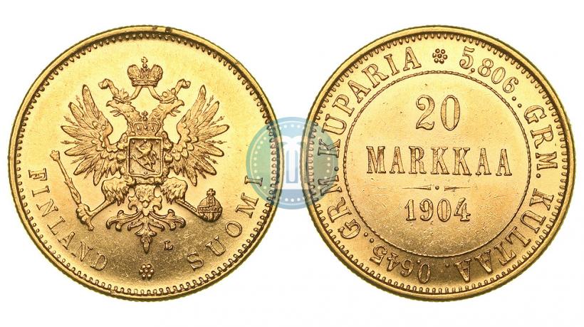 Фото 20 марок 1904 года L 
