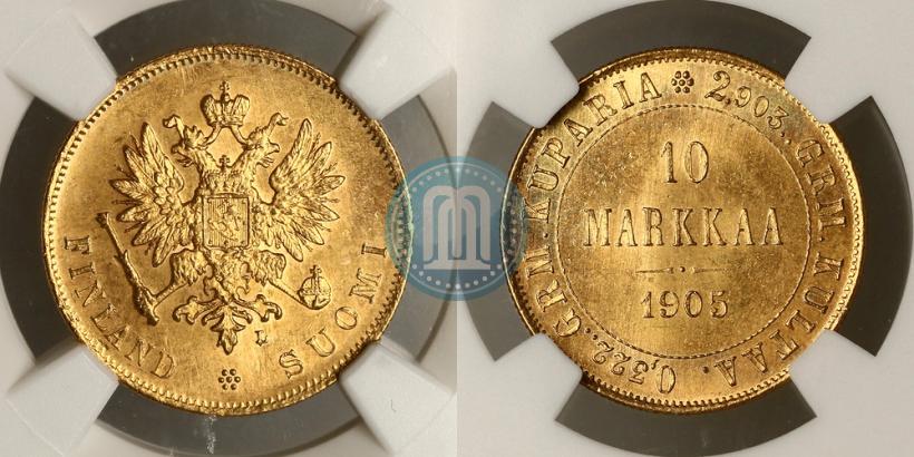 Picture 10 markkaa 1905 year L 