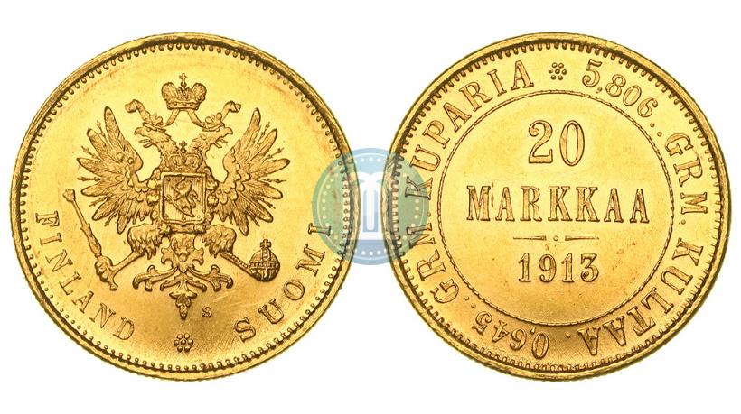 Фото 20 марок 1913 года S 