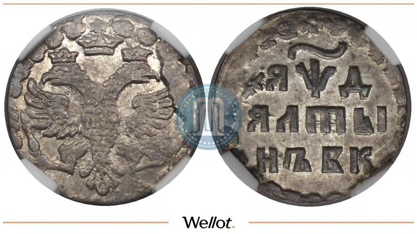 Фото Алтын 1704 года БК 