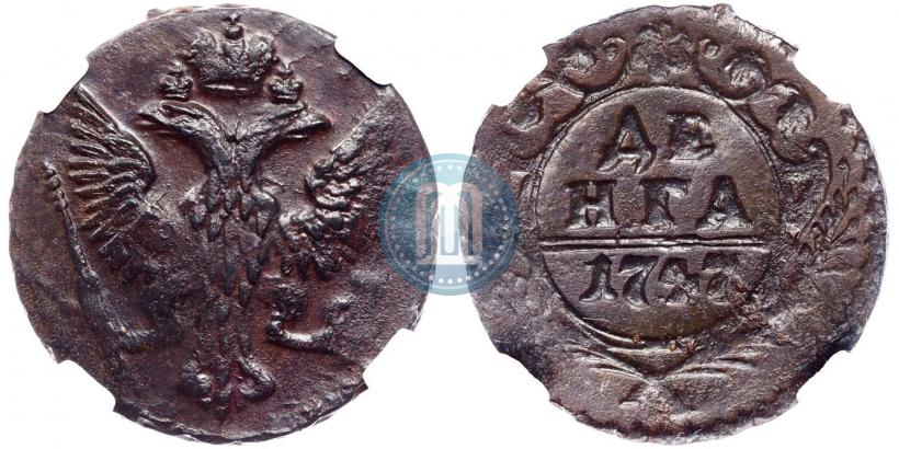 Фото Денга 1747 года  