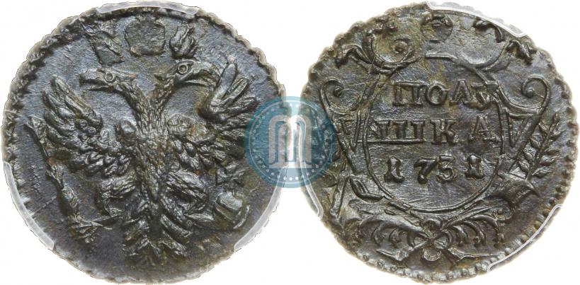 Picture Polushka 1731 year  