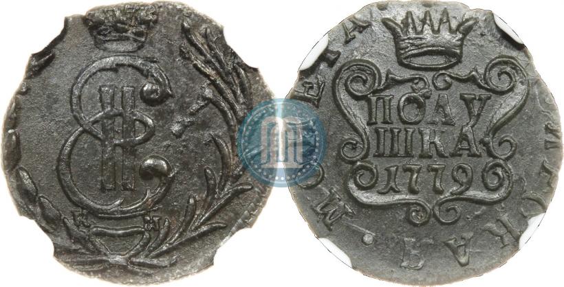 Фото Полушка 1779 года КМ 