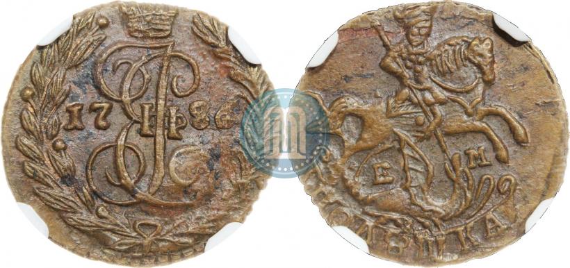 Picture Polushka 1786 year ЕМ 