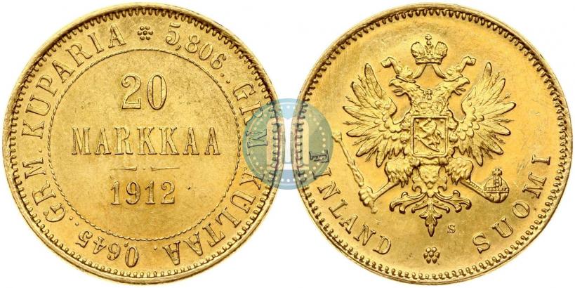 Picture 20 markkaa 1912 year S 