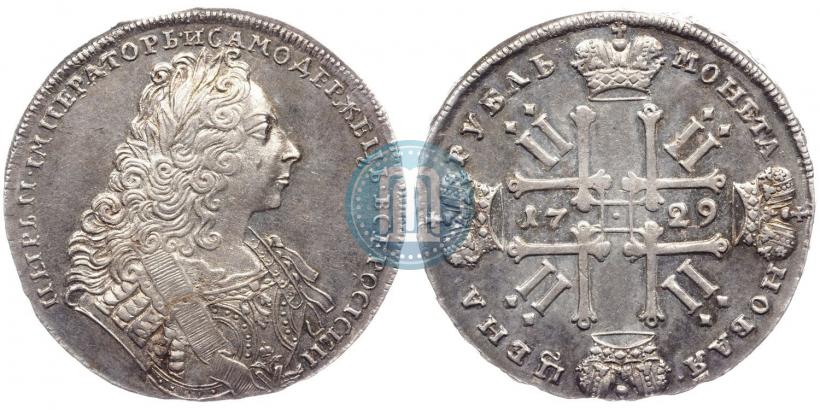 Picture 1 rouble 1729 year  "Type of 1729"