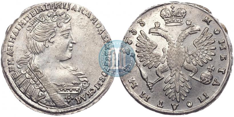Picture Poltina 1733 year  