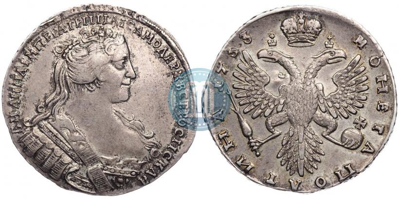 Picture Poltina 1733 year  