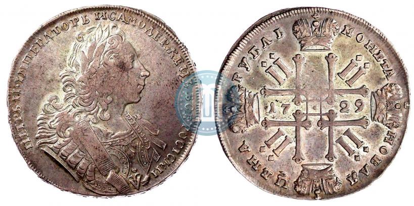 Picture 1 rouble 1729 year  "Type of 1729"