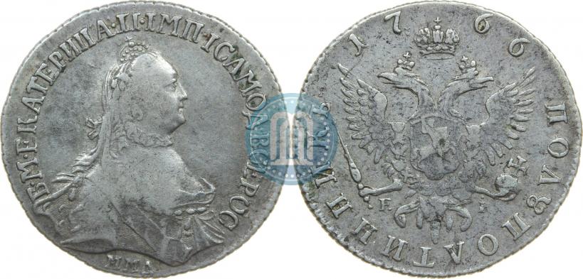 Фото Полуполтинник 1766 года ММД-EI 