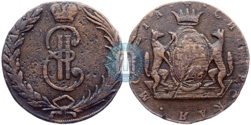 Picture 10 kopecks 1766 year  