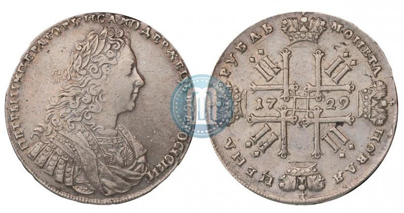 Picture 1 rouble 1729 year  "Type of 1728"