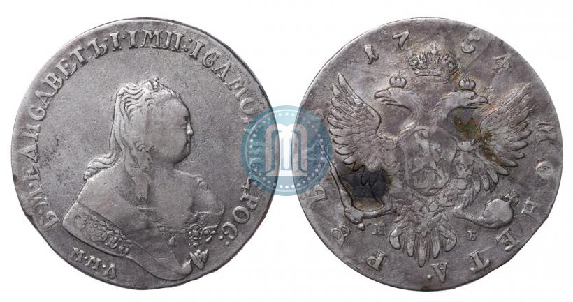 Picture 1 rouble 1754 year ММД-МБ 