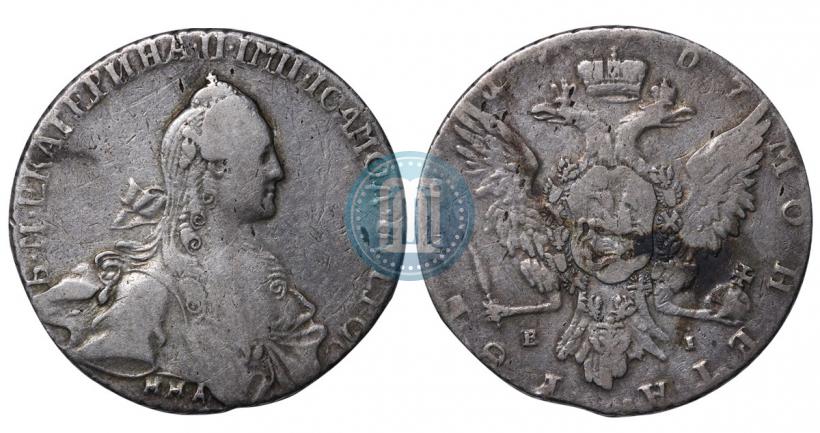 Picture 1 rouble 1767 year ММД-EI 