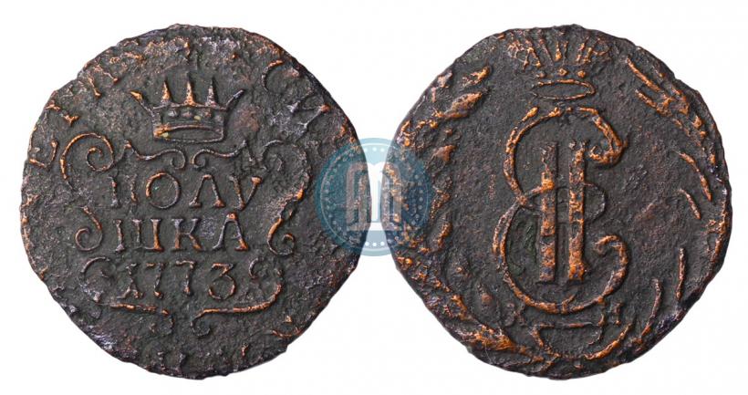 Picture Polushka 1773 year КМ 