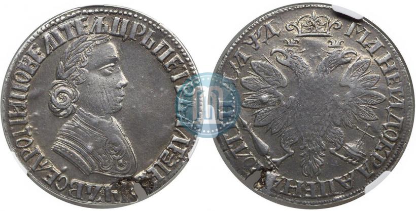 Picture Poltina 1704 year  "Portrait by F. Alekseev"
