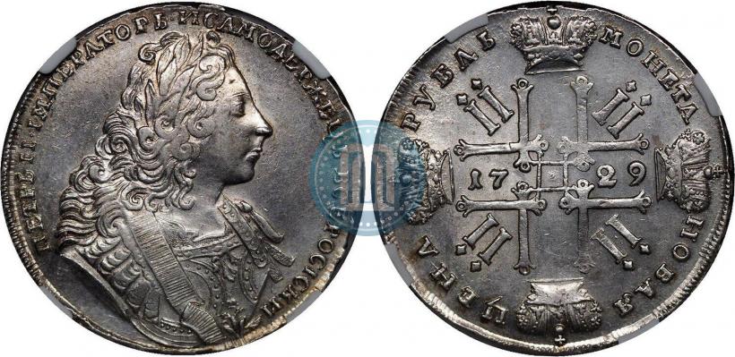 Picture 1 rouble 1729 year  "Type of 1729"