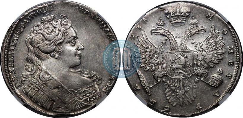 Picture 1 rouble 1731 year  