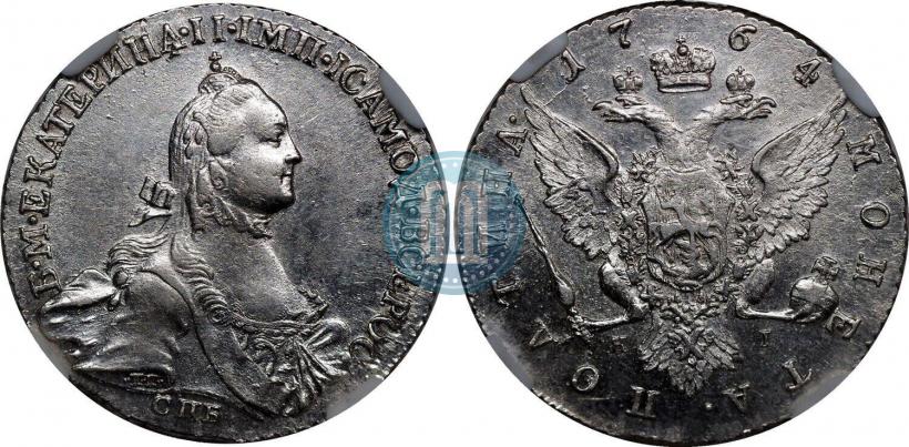 Picture Poltina 1764 year СПБ-ЯI 