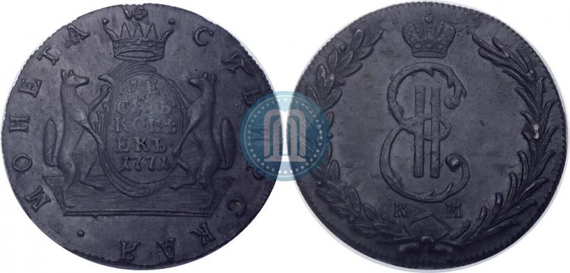 Picture 10 kopecks 1771 year КМ 