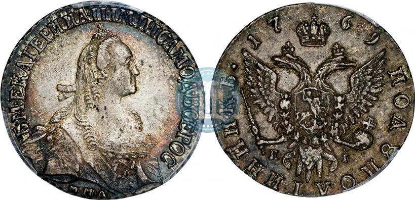 Фото Полуполтинник 1769 года ММД-EI 