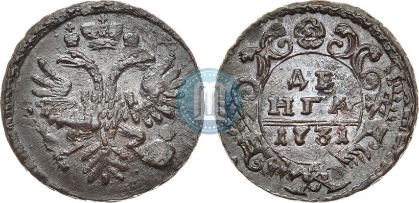 Фото Денга 1731 года  