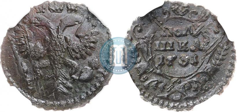 Picture Polushka 1731 year  