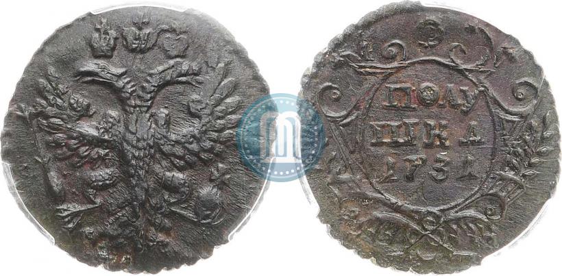 Picture Polushka 1731 year  