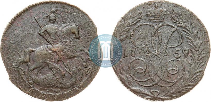 Фото Денга 1759 года  