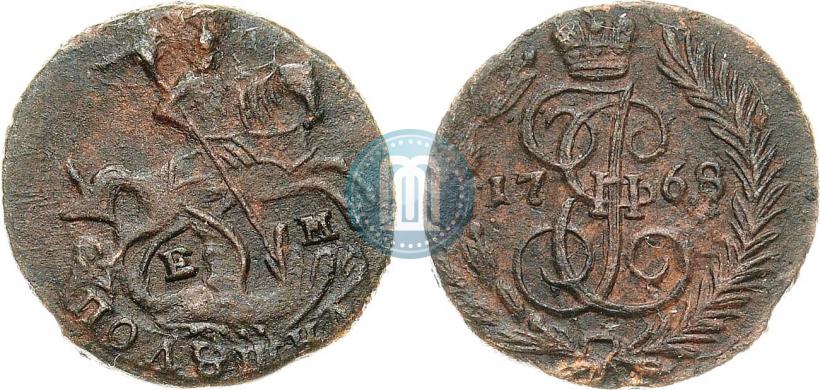 Фото Полушка 1768 года ЕМ 