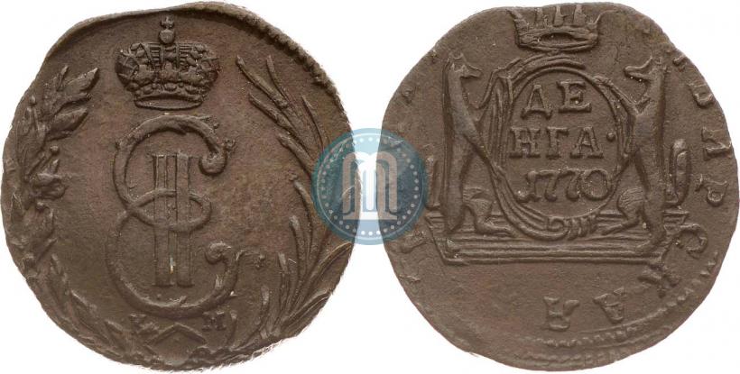 Фото Денга 1770 года КМ 