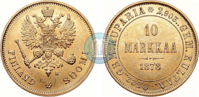 Фото 10 марок 1878 года S 