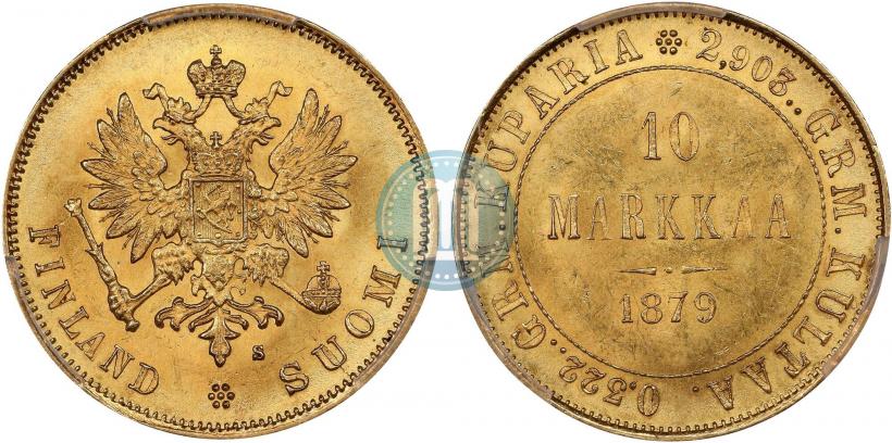 Фото 10 марок 1879 года S 