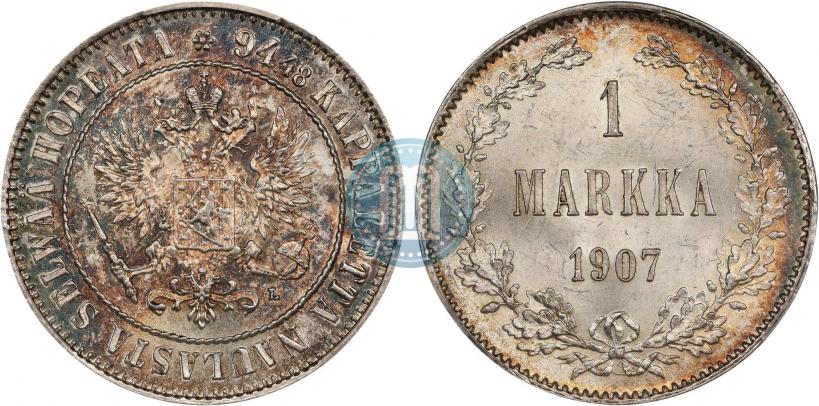 Фото 1 марка 1907 года L 