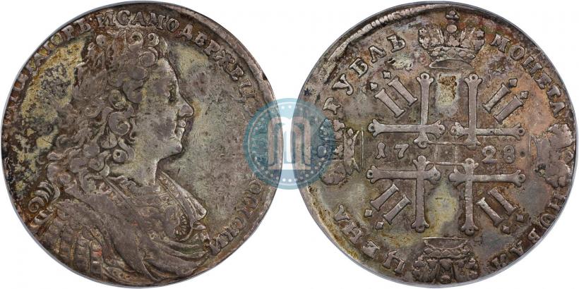 Фото 1 рубль 1728 года  "Тип 1728"