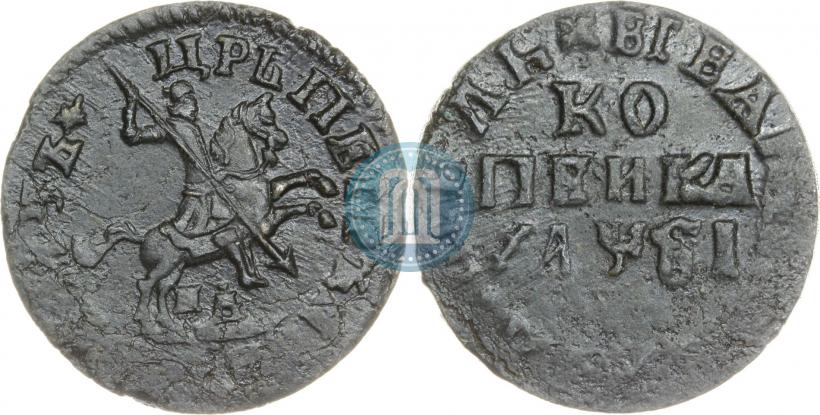 Picture 1 kopeck 1716 year МД 