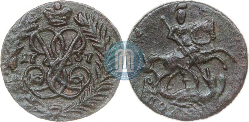 Фото 2 рубля 1756 года  