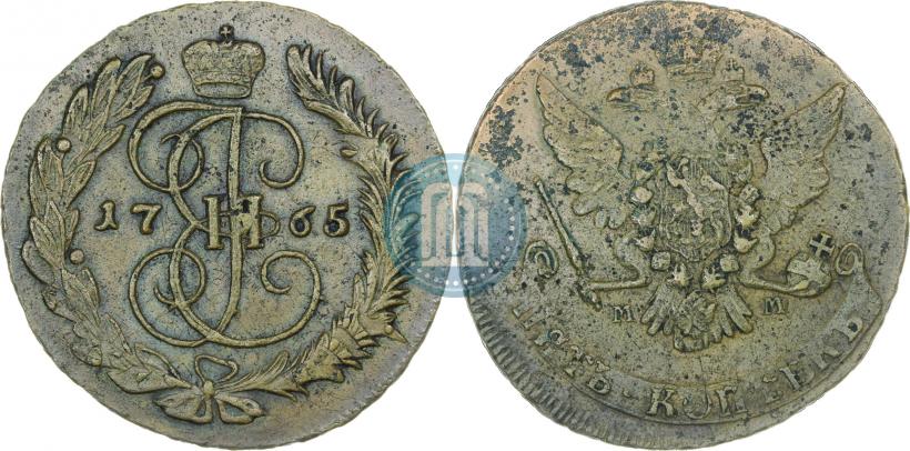 Picture 5 kopecks 1765 year ММ 