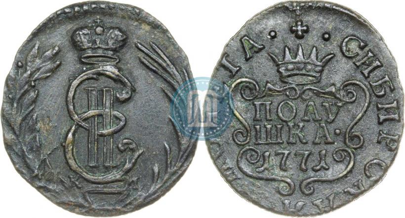 Picture Polushka 1771 year КМ 