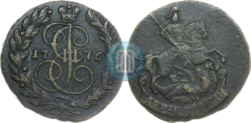 Picture 2 kopecks 1776 year ЕМ 